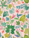 Lush Leaves Wallpaper - Ohpopsi - Watermelon
