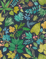 Lush Leaves Wallpaper - Ohpopsi - Midnight Garden