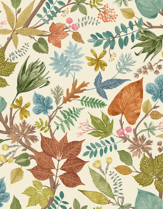 Lush Leaves Wallpaper - Ohpopsi - Marmalade