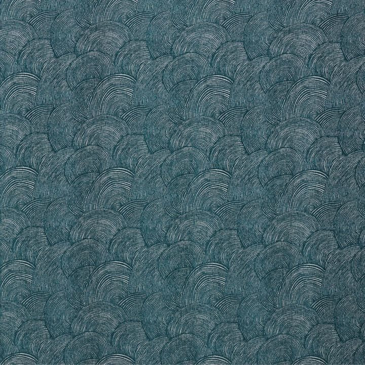 Casablanca Wave Fabric - Emerald