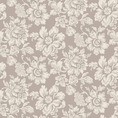 Rococo Wallpaper - Beige