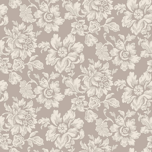 Rococo Wallpaper - Beige