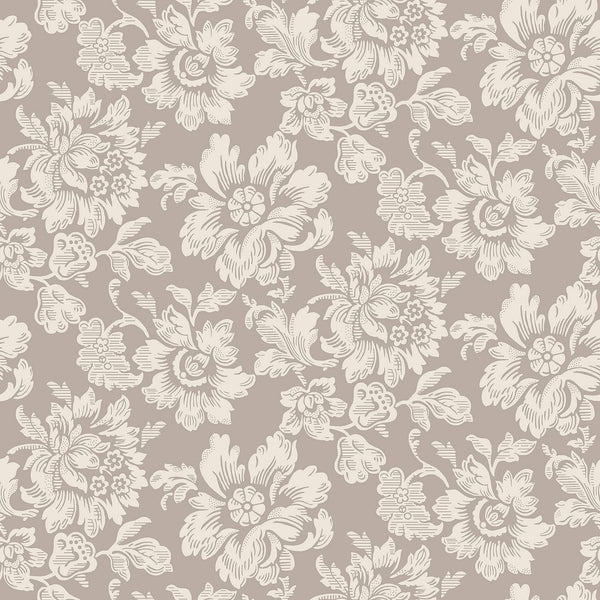 Sample - Rococo Wallpaper - Beige