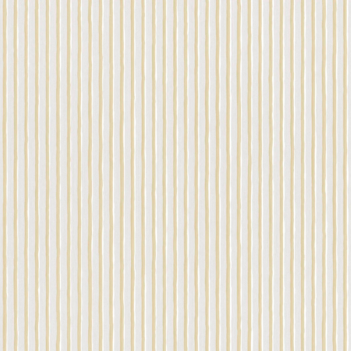 Brita Stripe Wallpaper - Sunflower, flat pattern