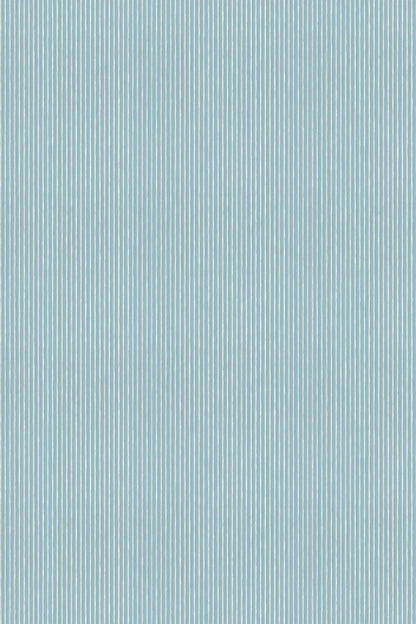Brita Stripe Wallpaper - Sky Blue repeat pattern