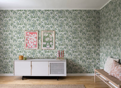 Kersti Wallpaper - Spring Green