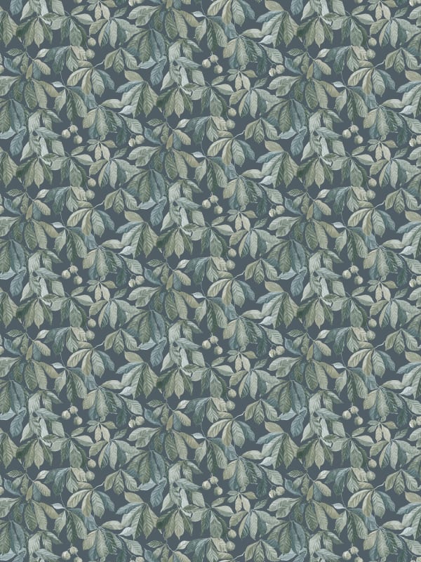 Kersti Wallpaper - Indigo