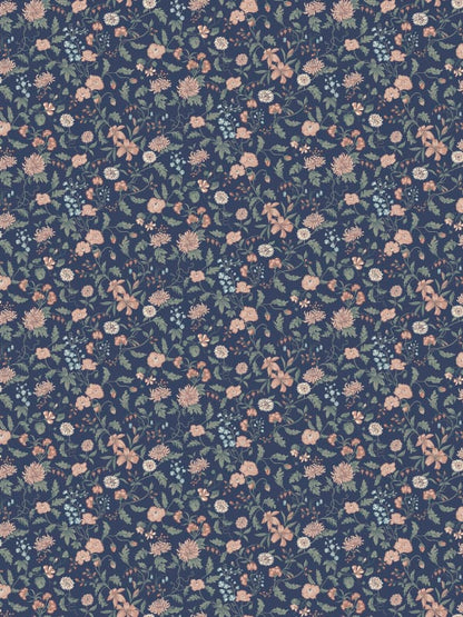 Till Karin Wallpaper - Sandberg - Midnight Blue