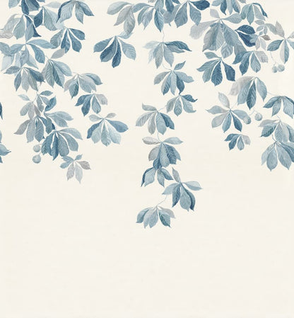 Kastanjen - Sandberg - Custom Sized Wallpaper Mural (per m2) - Soft Blue