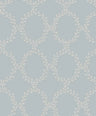 Wilma Wallpaper - Misty Blue