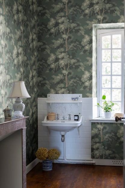 Raphael Wallpaper - Moss Green