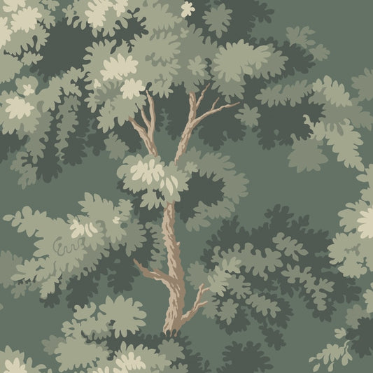 Raphael Wallpaper - Moss Green