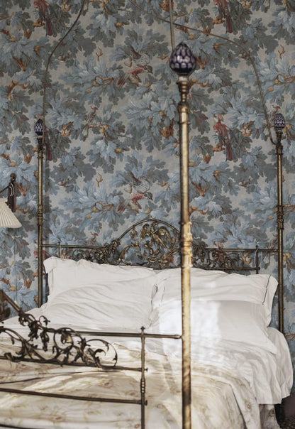 Benjamin - Sandberg -  Custom Sized Wallpaper Mural (per m2) - Misty Blue
