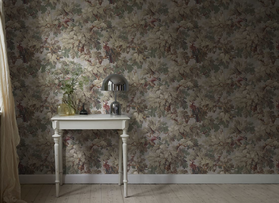 Benjamin - Sandberg -  Custom Sized Wallpaper Mural (per m2) - Sage Green