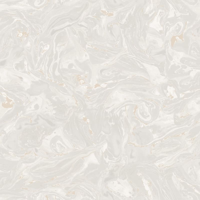 Sample - Marion Marble Wallpaper - Grey