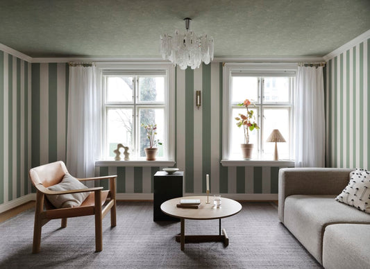 Marion Marble Wallpaper - Sage Green