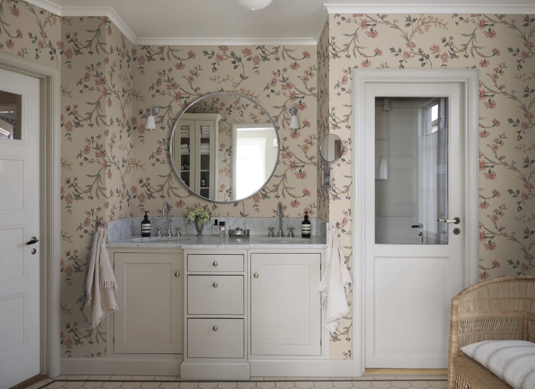 Clara - Sandberg -  Custom Sized Wallpaper Mural (per m2) - Pastel