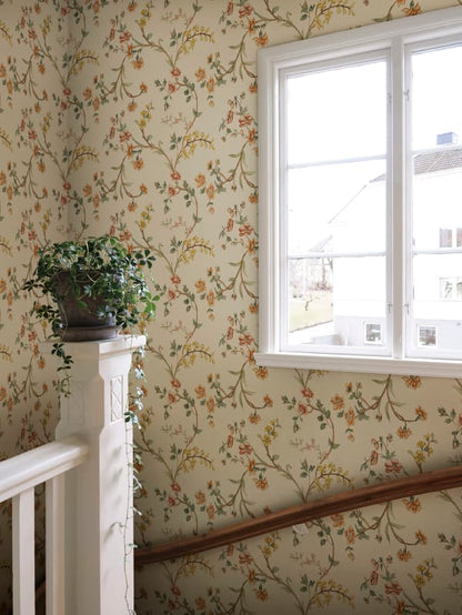 Clara - Custom Sized Wallpaper Mural (per m2) - Oat