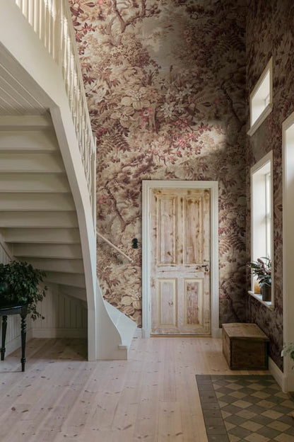 Johannas Damm Mural Wallpaper - Brown