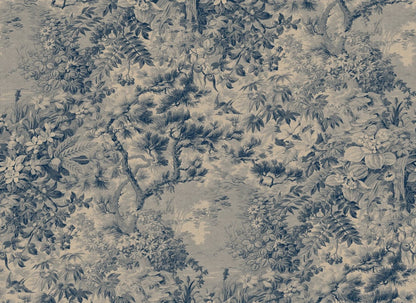 Johannas Damm Mural Wallpaper - Blue