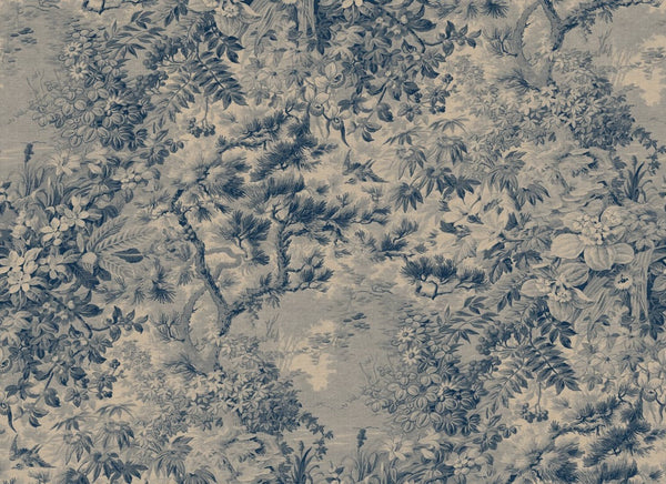 Sample - Johannas Damm Mural Wallpaper - Blue