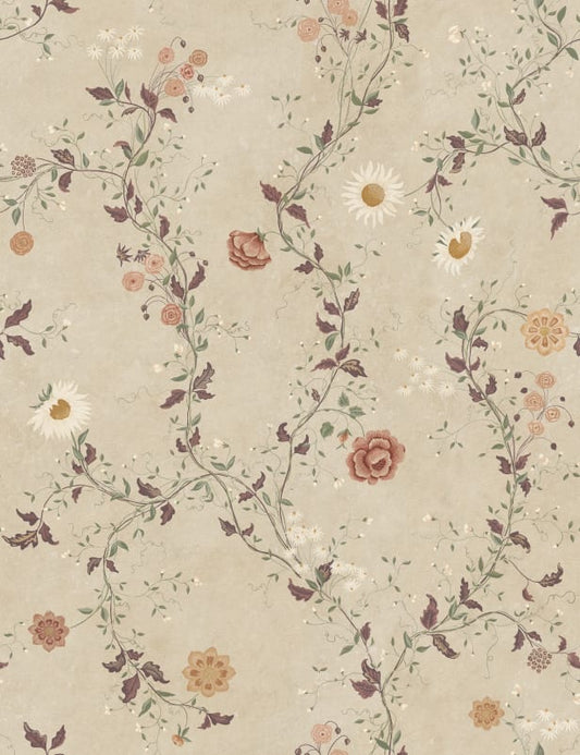 Inger - Sandberg - Custom Sized Wallpaper Mural (per m2) - Sandstone