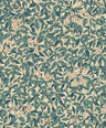 Linnea Garden Wallpaper - Blue