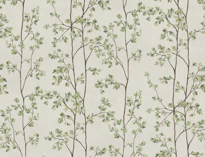 Laura – Green – custom sized wallpaper mural (per m²)