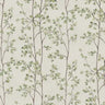 Laura – Green – custom sized wallpaper mural (per m²)