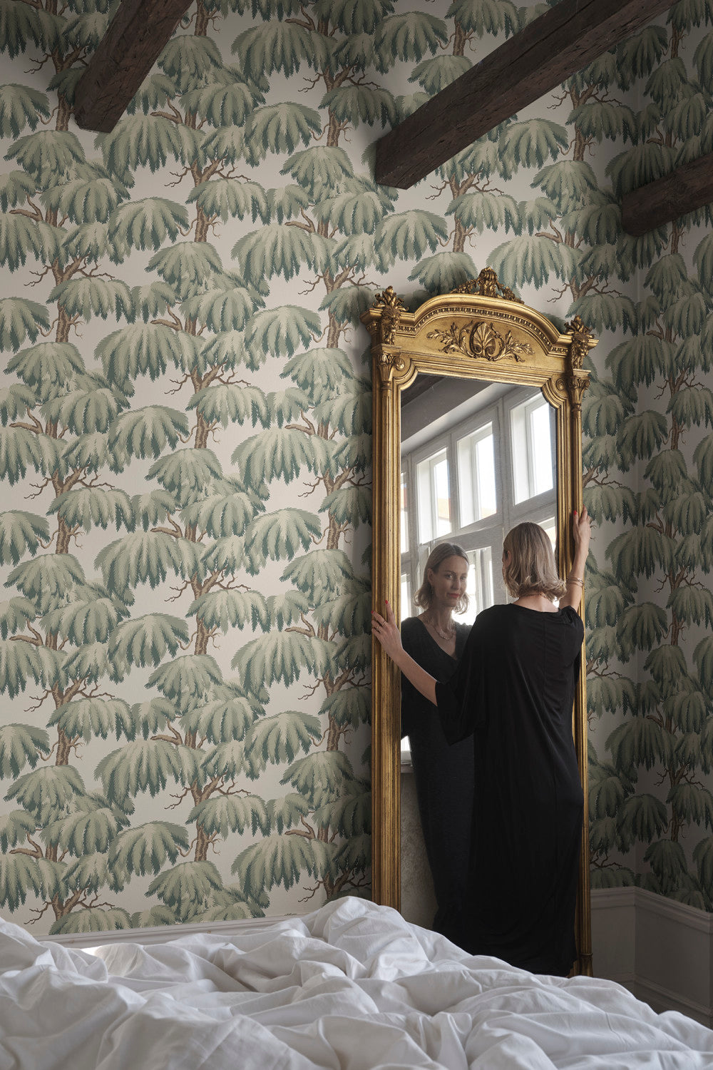 Alba Wallpaper – Light Green