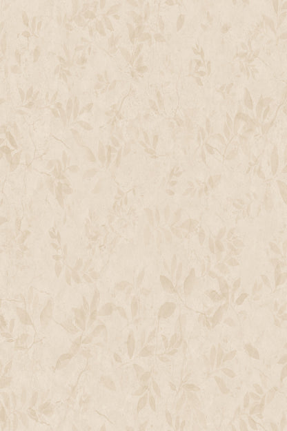 Mila wallpaper in Beige, flat pattern