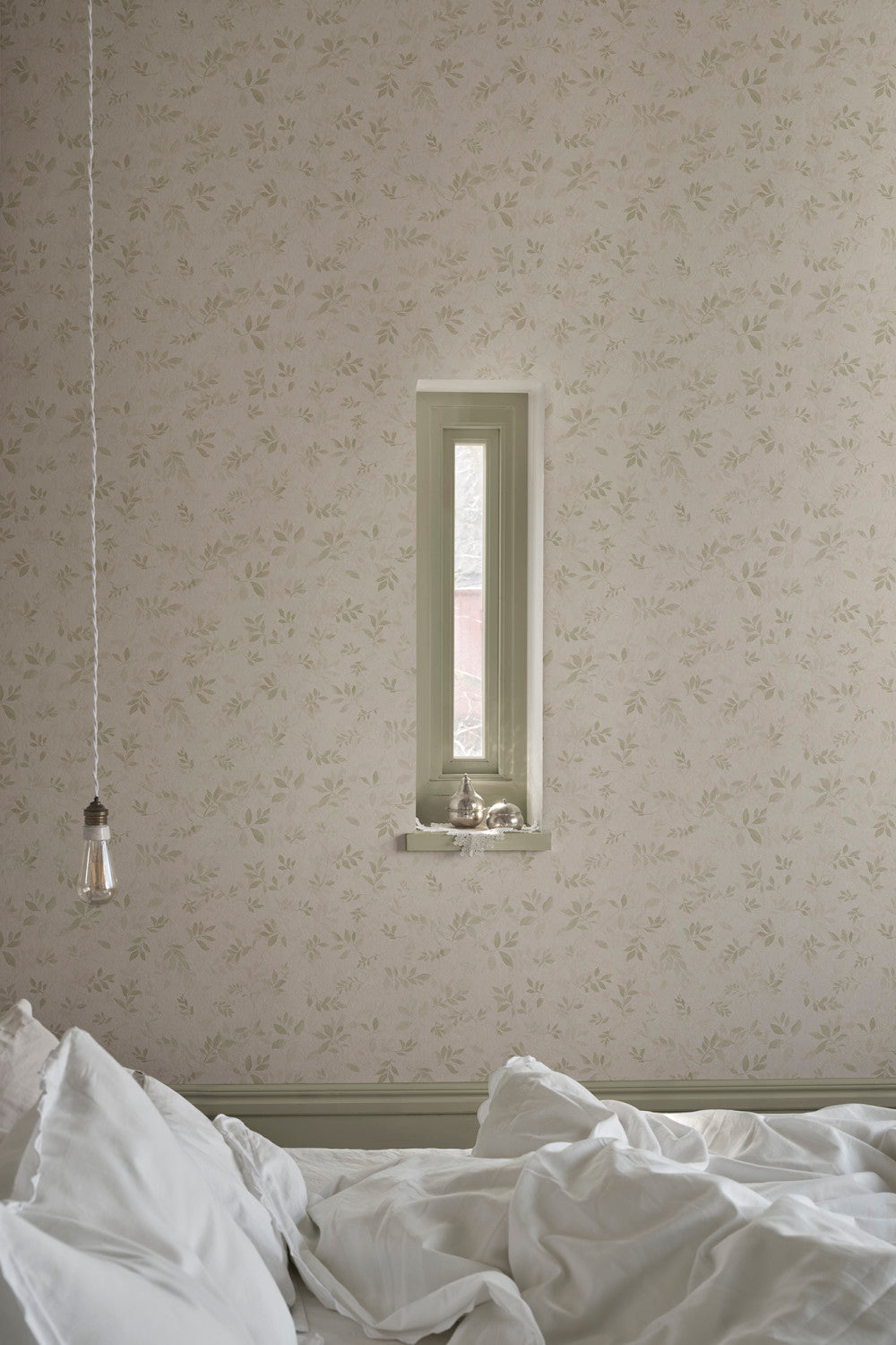 Mila Wallpaper – Light Green