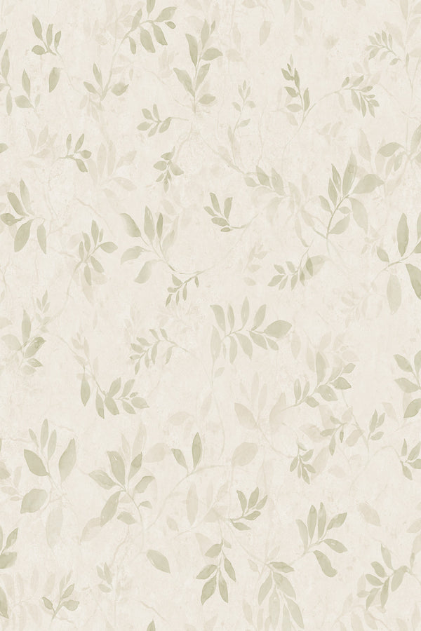 Sample – Mila Wallpaper – Light Green
