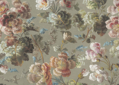 Ines – Sage Green – custom sized wallpaper mural (per m²)