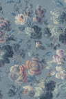 Ines – Blue – custom sized wallpaper mural (per m²)