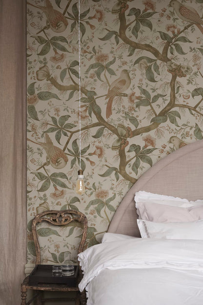 Alexa – Garden Green – custom sized wallpaper mural (per m²)