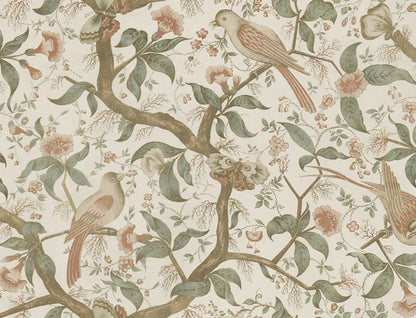 Alexa – Garden Green – custom sized wallpaper mural (per m²)
