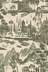 Lake Como Wallpaper – Forest Green