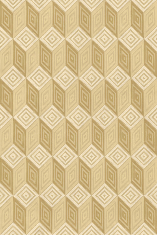Sample – Chiara – Honey – custom sized wallpaper mural (per m²)