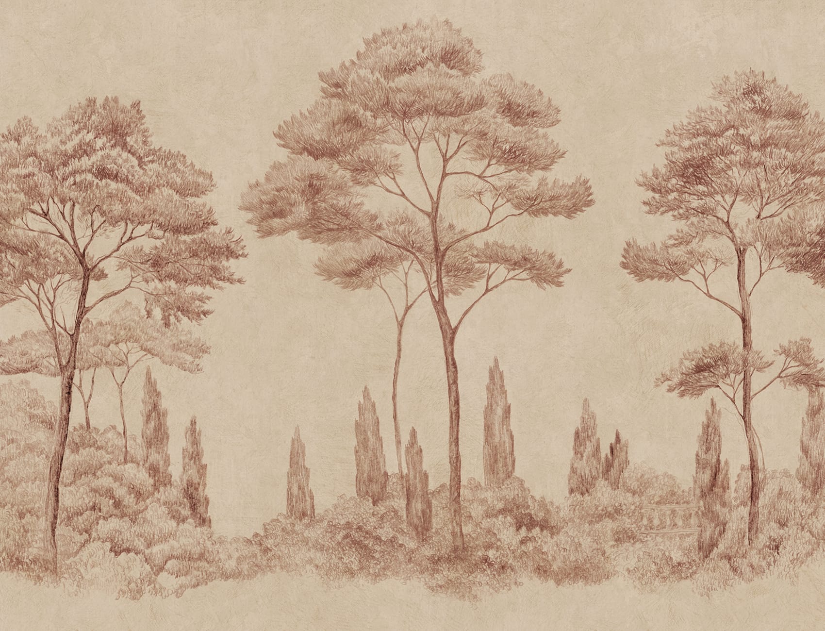 Andrea, Terracotta mural pattern sample