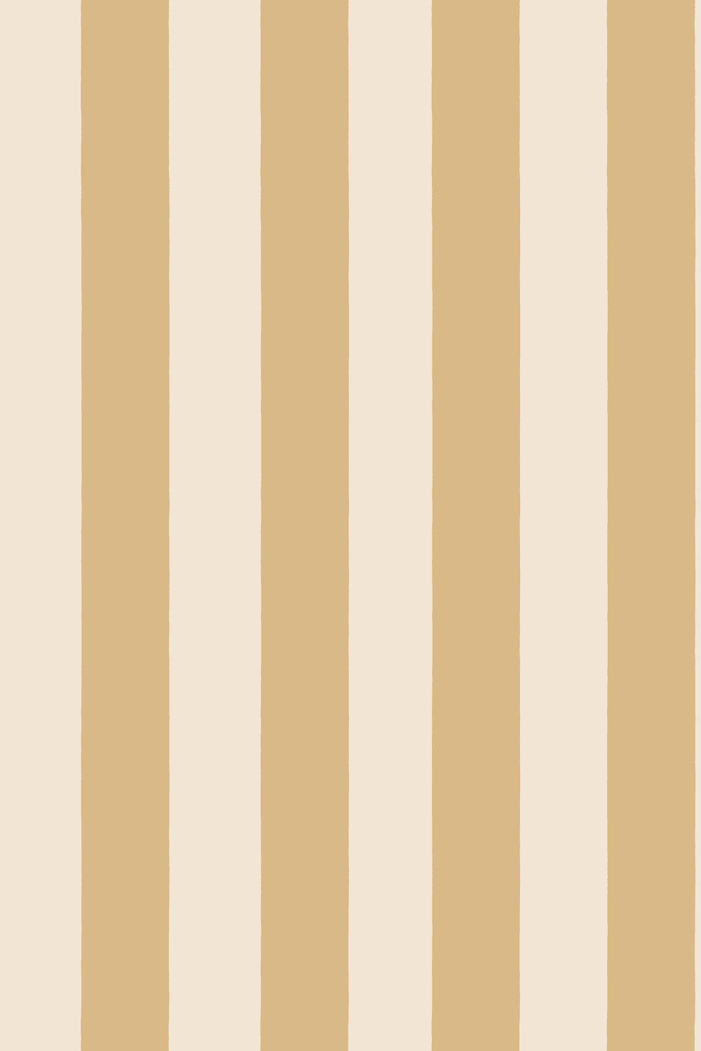 Sam Narrow Striped wallpaper in Honey, close-up pattern detail