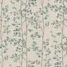 Laura – Blue – Custom sized wallpaper mural (per m²)