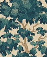 Karolina Tree Wallpaper – Teal
