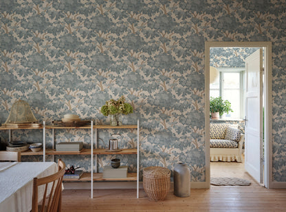 Karolina Tree Wallpaper – Light Blue
