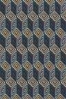 Chiara – Dark Blue – custom sized wallpaper mural (per m²)