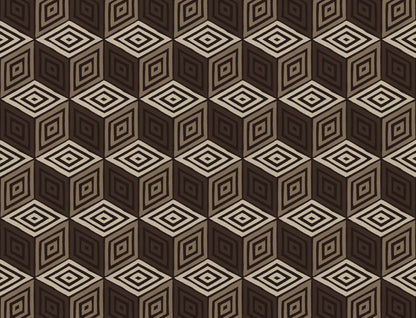 Chiara – Brown – custom sized wallpaper mural (per m²)