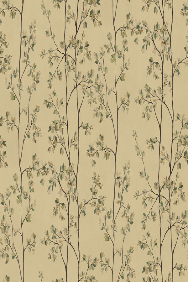 Sample – Laura – Honey – custom sized wallpaper mural (per m²)