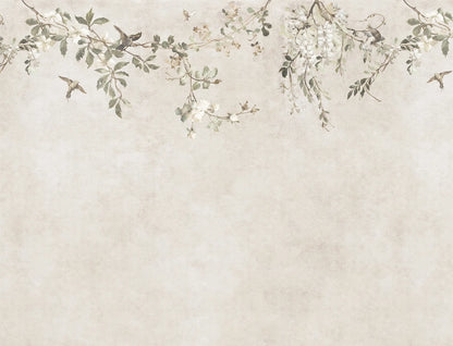 Nico – Sand – Custom sized wallpaper mural (per m²)