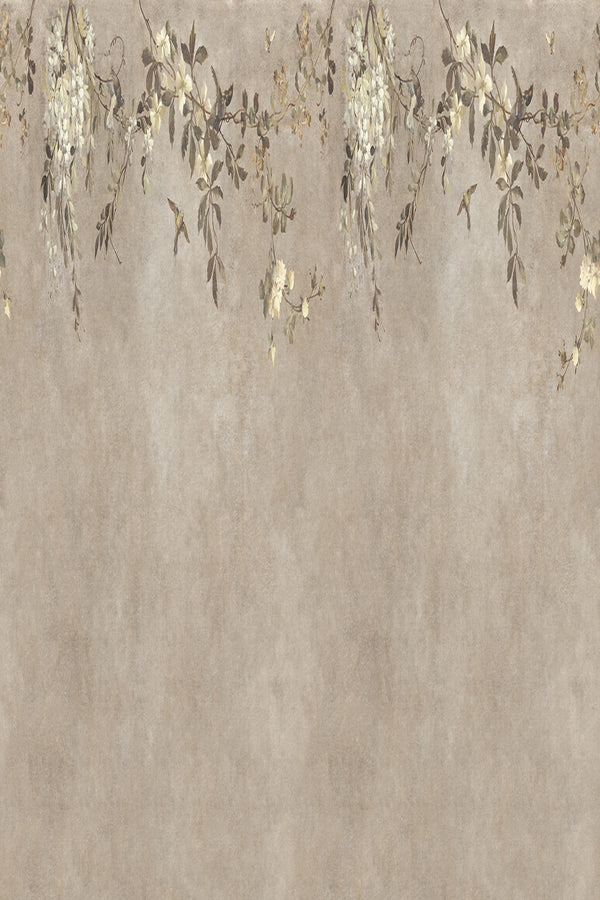 Sample – Nico – Beige – custom sized wallpaper mural (per m²)
