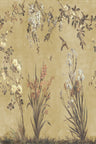 Nicola – Yellow – custom sized wallpaper mural (per m²)
